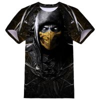 Reality Kombat เสื้อยืดเกมต่อสู้การพิมพ์ 3D Street Wear ผู้ชายผู้หญิงสบาย ๆ บวกขนาดเสื้อยืดแขนสั้นเสื้อยืดเสื้อยืดเสื้อผ้าด้านบน XS-5XL