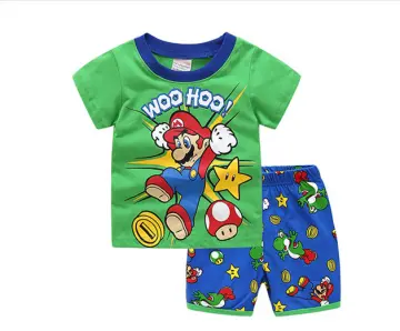 Shop Pajama For Kids Boys Super Mario with great discounts and prices  online - Jan 2024