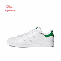 SSS Genuine Discount Adidas Originals StanSmith White Green M20324 Mens and Womens Skate Shoes