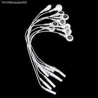 ☒▽♙ 10pcs Electrode Lead Wires Adapter Cables Treatment Instrument Conversion Line Pin-To-Snap Adapter electrodes Cables Plug