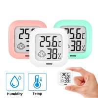 Smiley Mini LCD Digital Thermometer Hygrometer Indoor Room Temperature Humidity Meter Sensor Gauge Weather Station