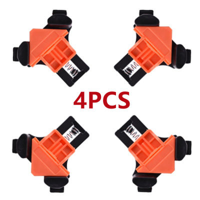 4PCS 90 Degree Right Angle Clamp Corner Mate Woodworking Hand Fixing Clips Picture Frame Corner Clip Positioning Tools