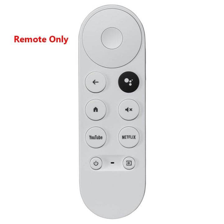 New Bluetooth Voice Remote Control For 2020 Google TV Chromecast 4K Snow G9N9N Replacement
