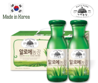 เครื่องดื่มเกาหลี  น้ำอโลเวร่า  กายาฟาร์ม Gaya Farm Aloe가야농장 알로에180ml x12 ea ยกแพ็คถูกกว่า สินค้าเกาหลีแท้ ? พร้อมส่ง