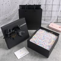 【Ready】? Gift box ins gift packaging box with high appearance and exquisite gift box for boyfriend and girlfriend birthday large empty companion gift box