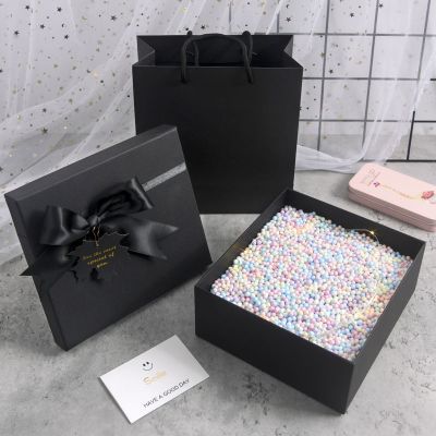 【Ready】🌈 Gift box ins gift packaging box with high appearance and exquisite gift box for boyfriend and girlfriend birthday large empty companion gift box