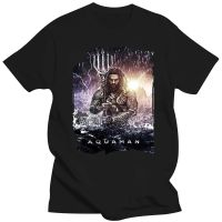 Jason Momoa As As Aquaman 2019เสื้อยืดแฟชั่นแขนลำลองขาสั้นพิมพ์ลายเสื้อ100% ฤดูร้อนเสื้อยืดคอกลมใหม่ขายส่งราคาถูกเสื้อยืดตลกสำหรับผู้ชาย