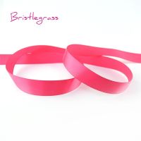 BRISTLEGRASS 5 Yard 6/10/15/20/25/40/50 mm Shiny Satin Ribbon Flowers Bow Wedding Christmas Party Gift Box Decoration DIY Craft Gift Wrapping  Bags