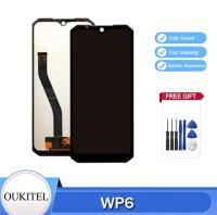 100% Original LCD + Touch Digitizer สำหรับ OUKITEL WP6 6.3นิ้วสำหรับ OUKITEL WP6จอแสดงผล LCD + Touch Screen Digitizer Assembly