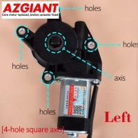 AZGIANT ตัวควบคุม Motor Power Window รถยนต์ไฟฟ้าแกนสี่เหลี่ยม4รู12V/24V,ตัวควบคุมหน้าต่างซ้าย/ขวาและมอเตอร์อเนกประสงค์