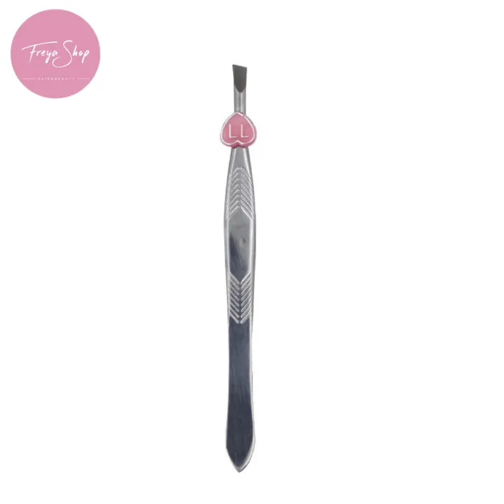 Slant & Flat Tip Eyebrow Tweezers Lazada PH