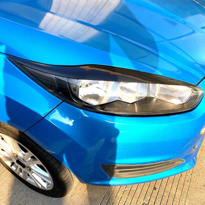 front-headlight-cover-head-light-lamp-eyelid-eyebrow-trim-abs-for-ford-fiesta-mk6-5-2013-2017