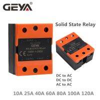 【Taiyong Electric】GEYA GSR1 1 Solid State Relay DC AC SSR 10DA 25DA 40DA 10AA 25AA 40AA SSR ไม่มีพลาสติก SSR 40A DC DC