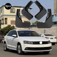 4ชิ้นสไตล์รถสำหรับ Volkswagen VW Jetta 2015-2018 MK6กันชนรถบังโคลนอุปกรณ์เสริมรถยนต์แบบสาดชายบังโคลน