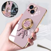 [ข้อเสนอพิเศษ] Romwe แม่เหล็ก Kickstand กรณีสำหรับ Honor 70 60 Pro 50 SE 30 20 V40 V30 X10 Lite Huawei P50 P40 Soft Electroplated Astronaut Cover