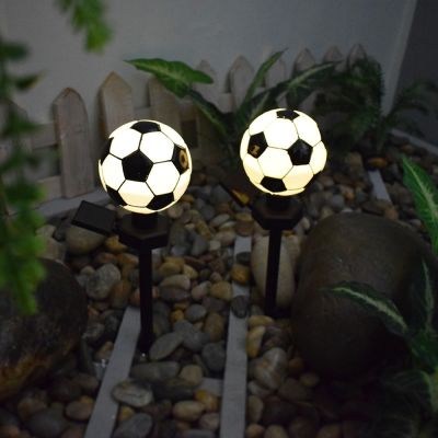 [COD] Cross-border new solar outdoor lights Cup football garden decoration villa waterproof lawn