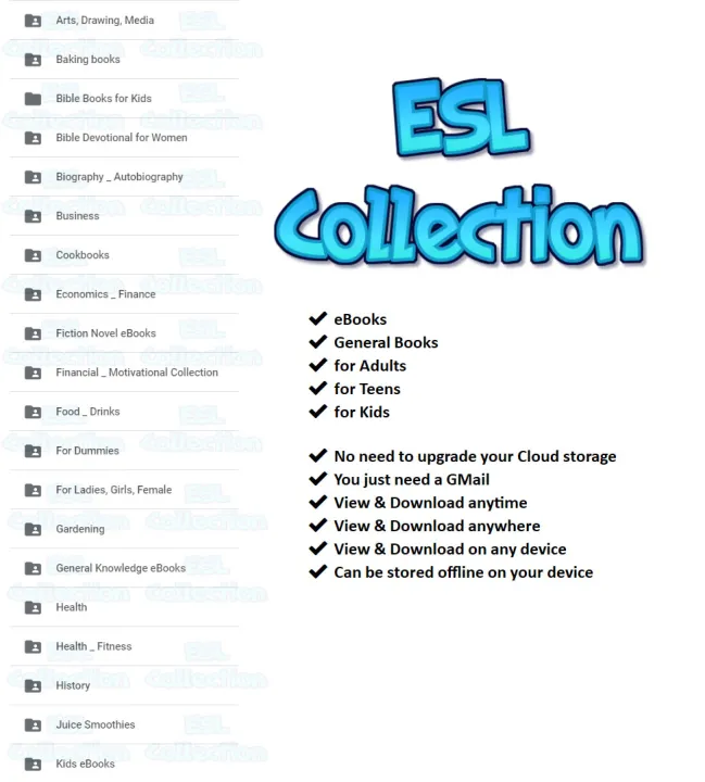 General eBooks / e Library Lazada PH