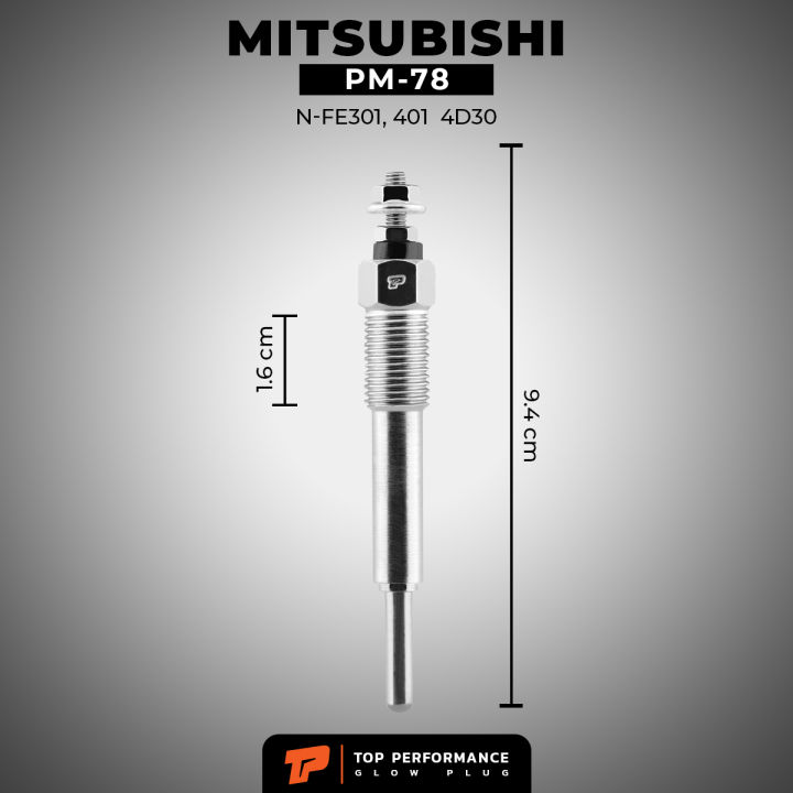 หัวเผา-pm-78-mitsubishi-fuso-canter-4d30-23v-24v-top-performance-japan-มิตซูบิชิ-ฟูโช่-แคนเตอร์-hkt-me017057