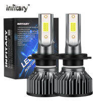 Infitary H7 H4 LED Headlights For Cars Bulbs 12V White 6500K H1 H3 H11 H8 H13 9005 Mini Fog Light Headlamps Lamp 72W 10000W