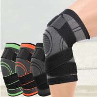 [Rear Waves]1 PCSKnee Pads Elastic Knee Support Braces MenCompression KneePad Sleeve For Basketball Volleyball Equipment