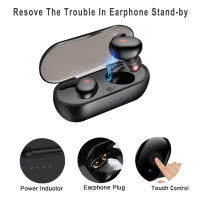 Y30 TWS Bluetooth 5.0 Wireless Stereo Earphones Earbuds In-ear Noise Reduction Waterproof Headphone With Charging Case