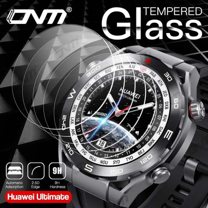 9h-premium-tempered-glass-for-huawei-watch-ultimate-smart-watch-screen-protector-for-huawei-ultimate-protective-film-accessorie-wall-stickers-decals