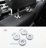 Chrome ABS Headrest Adjustment Buttons Cover Trim for BMW 3 Series f30 2013-18 Car Styling Head Pillow Lifting button Decoration