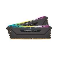 RAM DDR4(3200) 32GB (16GBX2) CORSAIR VENGEANCE RGB PRO SL BLACK (CMH32GX4M2E3200C16) ประกัน LT. เเรม เเรมคอม เเรมคอมพิวเตอร์ เเรมคอมประกอบ เเรมcom เเรมpc หน่วยความจำ RAM DDR ram pc