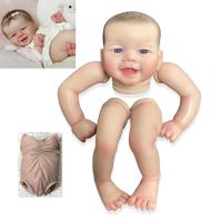 19Inches Already Painted Reborn Doll Kits Soft Vinyl Reborn Baby Dolls Accessories For DIY Realistic Toys DIY Reborn Dolls Kits