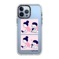 ( Best Seller) Casetify Casing for iPhone 13 Impact Case Glitter Collection Agathe Sorlet (เคสiphone)