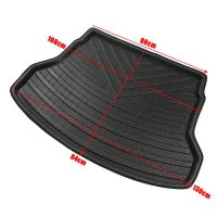 รถ Boot Cargo Liner สำหรับ Nissan X-Trail XTrail 2014 2015 2016 2017 2018ด้านหลัง Trunk ชั้นถาดพรมโคลน Protector