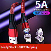 ♥จัดส่ง SFREE♥ตัวดูดแม่เหล็กหมุนได้360 ° สายข้อมูลแบบ3A ชาร์จไฟส่งข้อมูลเร็วสามในหนึ่งแอนดรอยด์ไมโครยูเอชบีประเภท-C ตัวดูดแม่เหล็กชาร์จเร็วแบบออนไลน์ได้ด้วยสายชาร์จแบบ Usb ชาร์จเร็ว Android TYPE-C Oppo Kabel Cas Telefon