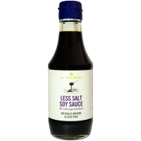 [Less Salt] ซอสถั่วเหลืองญี่ปุ่น สูตรเกลือต่ำ ตราพีบีฟาร์ม 200 มล. | LESS SALT SOY SAUCE  PB FARM  200 ml.