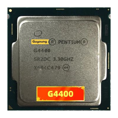 G4400 Pentium มือสองขนาด3.3กิกะเฮิร์ตซ์แบบดูอัลคอร์2เส้น3M เครื่องประมวลผลซีพียู54W LGA 1151