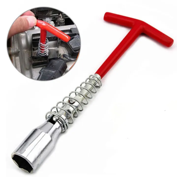 Spark Plug Removal Tool THandle TBar hand tools Flexible Spanner