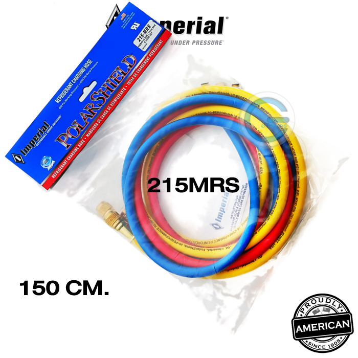 imperial-charging-hose-สายชาร์จน้ำยา-series-215mrs-150cm-r32-r410a-สาย3เส้น-made-in-usa
