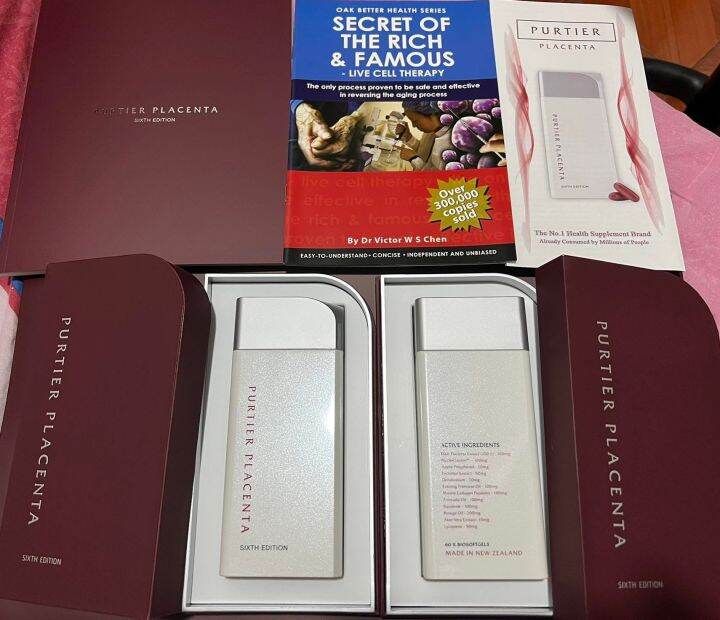 Purtier Placenta 6th Edition BUY 1 GET 1 WITH BOX & LATEST EXPIRY 09/