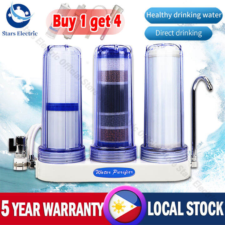TROUWIDS Water Purifier Filter Water Filter Purifier For Home 8 in 1