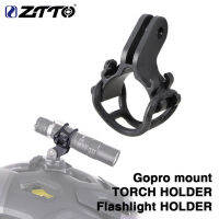 ZTTO สามารถปรับชิ้นส่วนจักรยานได้กับ Gopro Mount,ตัวยึดไฟฉายไฟจักรยานที่ค้ำไฟฉายจักรยานเสือภูเขา