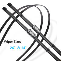 Car Wiper Blades for Opel Mokka 2013~2019 Front Windscreen Wipers Car Accessories Vauxhall Mokka X 2014 2015 2016 2017 2018