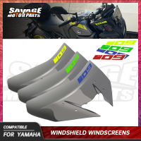 สำหรับ YAMAHA MT09 SP FZ09กระจกรถจักรยานยนต์กระจก MT FZ 09 MT-09 FZ-09 2018-2020มอเตอร์ไซด์ Pare-Brise Deflectors ลม