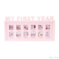 Creative DIY 0-12 Month Baby "MY FIRST YEAR" Pictures Display Plastic Photo Frame Souvenirs Commemorate Kids Growing A07 20