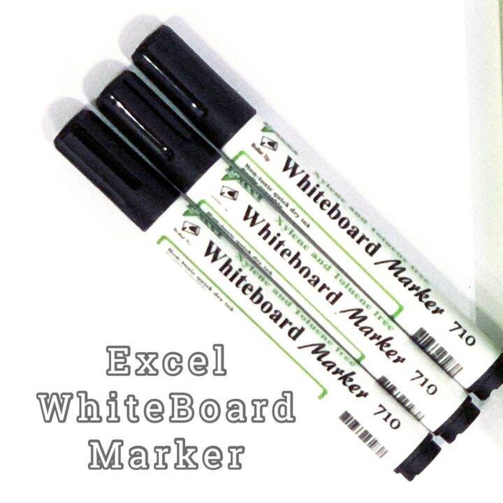 Excel whiteboard Marker black per piece Lazada PH