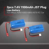 ELEC 2 ชิ้น 7.4 โวลต์ 1100 เมตร · AhLipo Batery JSTเสียบสำหรับWltoys A949 A959 A969 A979 รถRC，สปอต คุ้มค่า คุณภาพสูง