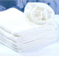 【CC】 Shipping 4pcs/lot white Super absorbent bamboo gauze muslin prefold cloth diaper  Breathable Muslin Diaper