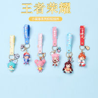 ของแท้ King of Glory Little Hero Series จี้พวงกุญแจ Cai Wenji Angel Fashion Play Jewelry ขายส่งของขวัญ