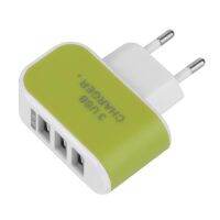 【Quality】 C&amp;T e-Mart Triple USB Port Wall Home Travel อะแดปเตอร์ชาร์จไฟ AC 3.1A EU Plug Hot Sale