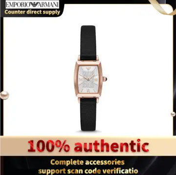 Armani square online watch