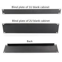 【Big-Sales】 vvigft 1U 19 "ตู้ชั้นวางยึดมาตรฐาน19-inch19นิ้วตู้สีดำ1U/2U Backplane Baffle Board สำหรับ1U พัดลมประกอบเคสคอมพิวเตอร์ Baffle