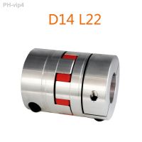 D14L22 spider flexible motor coupler aluminium flexible jaw coupling 5x8mm 4mm 5mm 6mm 6.35mm 7mm 8mm